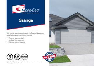 Grange™ - Pressed Panel Sectional Door
