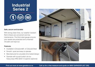 B&D Industrial Roll A Door Series 2
